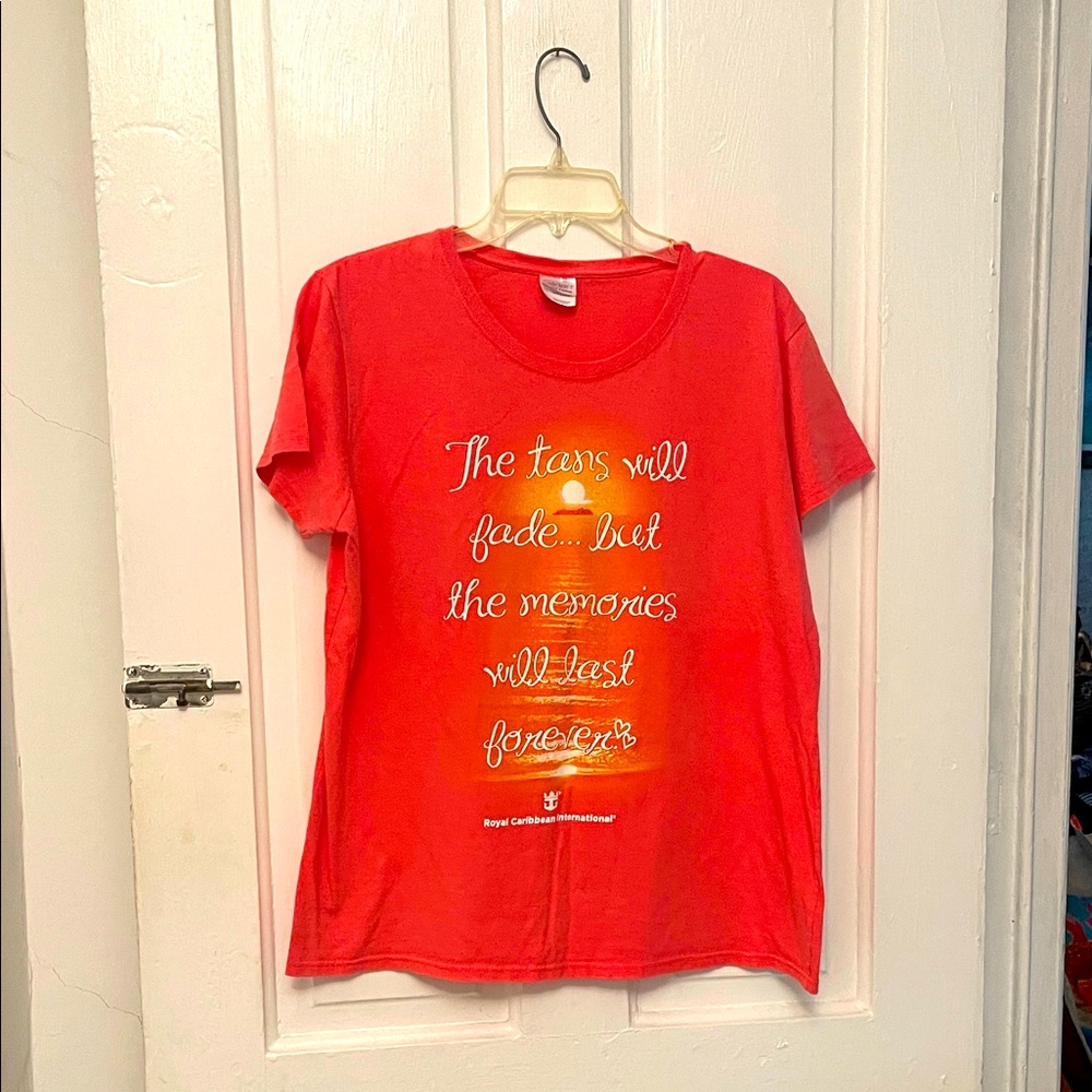 Red Graphic Women's Top